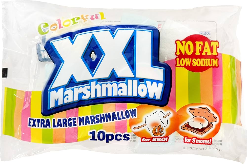 マシュマロ Amazon.co.jp: アンディ カラフルXXLマシュマロ 10個×6袋 : 食品・飲料